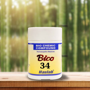 Haslab Homeopathy Bico 34 Biochemic Compound Tablets