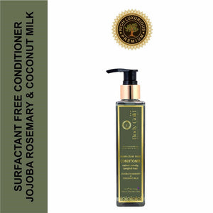 Body Gold Conditioner Clams Unruly Tangled Hair With Jojoba Rosemary & Coconut Milk 200 ml