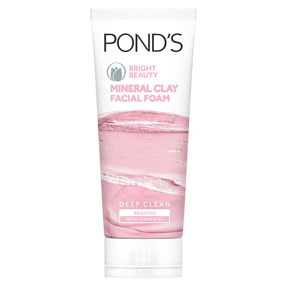 Ponds Bright Beauty Mineral Clay Facial Foam