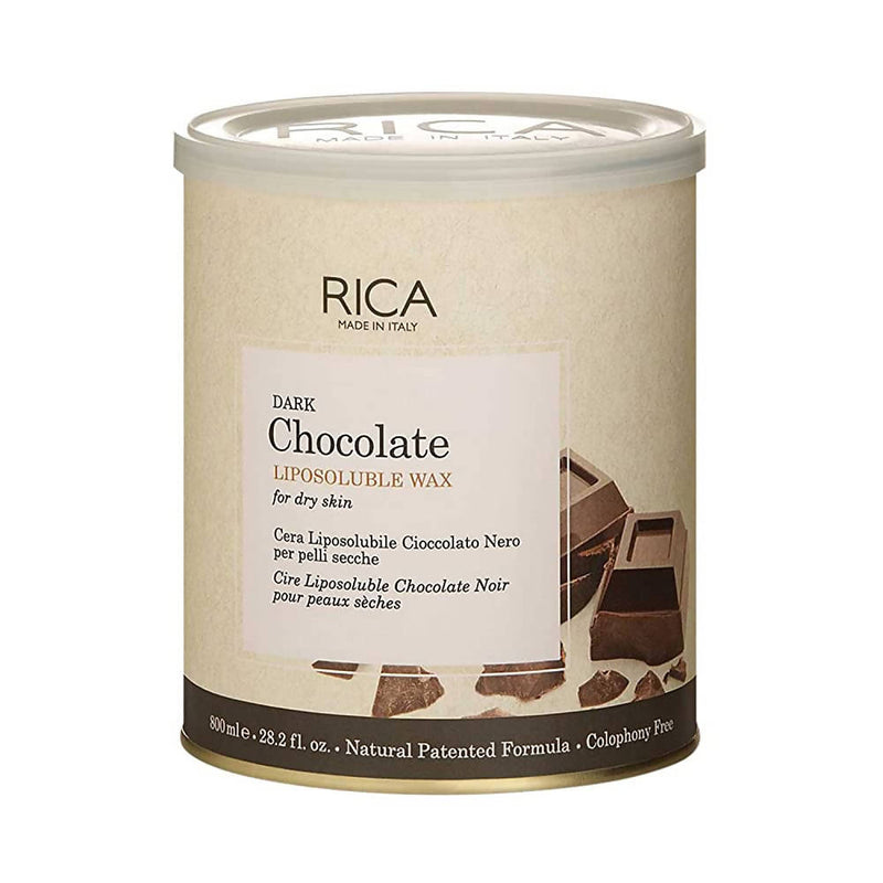 Rica Dark Chocolate Liposoluble Wax for Dry Skin - Distacart