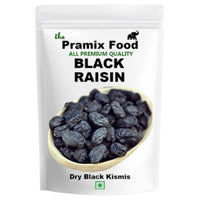 Thumbnail for Pramix Food Black Raisins Dry Black Kismis - Distacart