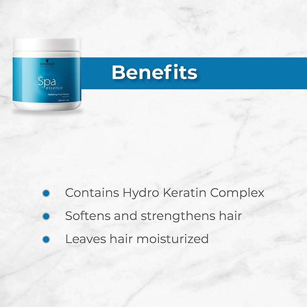 Schwarzkopf Professional Spa Essence Hydrating Masque - Distacart