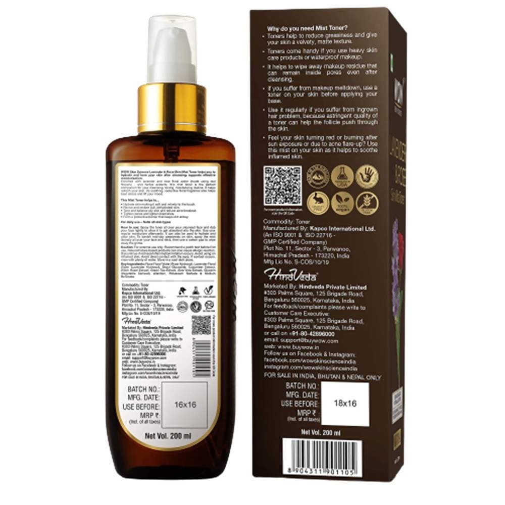 Skin Science Lavender & Rose Skin Mist Toner - 200 ml