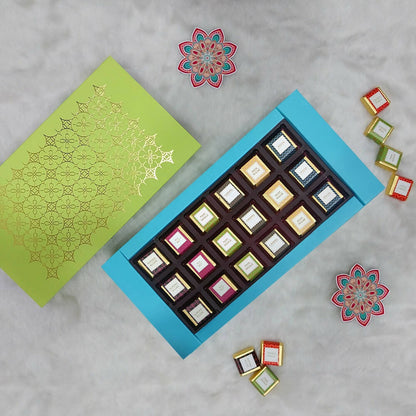 Dibha Ruchoks Assorted Chocolate Gift Pack (18 Assorted Chocolates) - Distacart