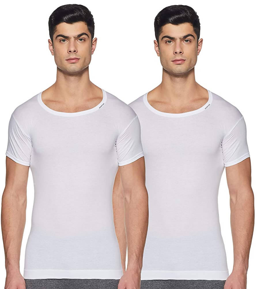 Rupa Frontline Men's Plain Vest - Pack of 2