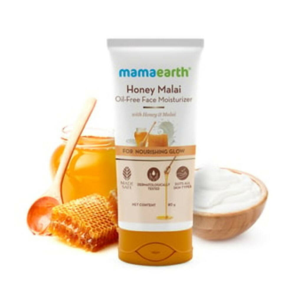 Mamaearth Honey Malai Oil-Free Face Moisturizer - Distacart