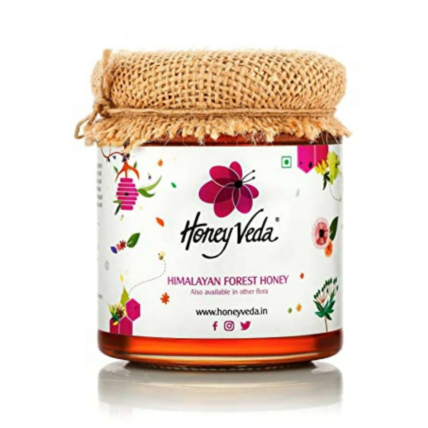 HoneyVeda Premium Raw Himalayan Forest Honey - Distacart