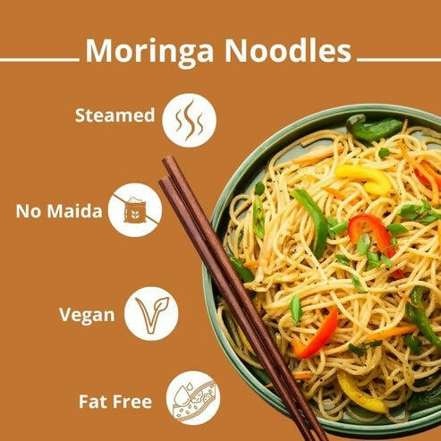 Healthy Master Moringa Noodles Rich Fiber Noodles - Distacart