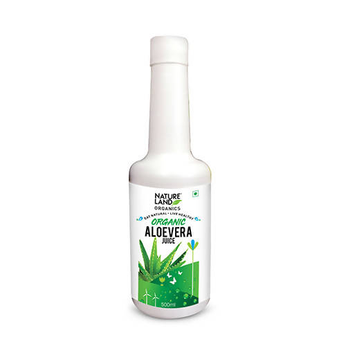Nature Land Organics Aloevera Juice - Distacart