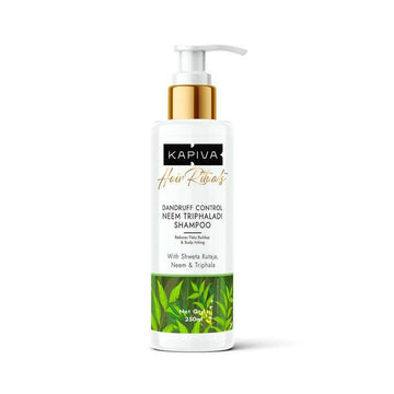 Kapiva Ayurveda Hair Rituals Neem Triphaladi Shampoo for Dandruff Control - Distacart