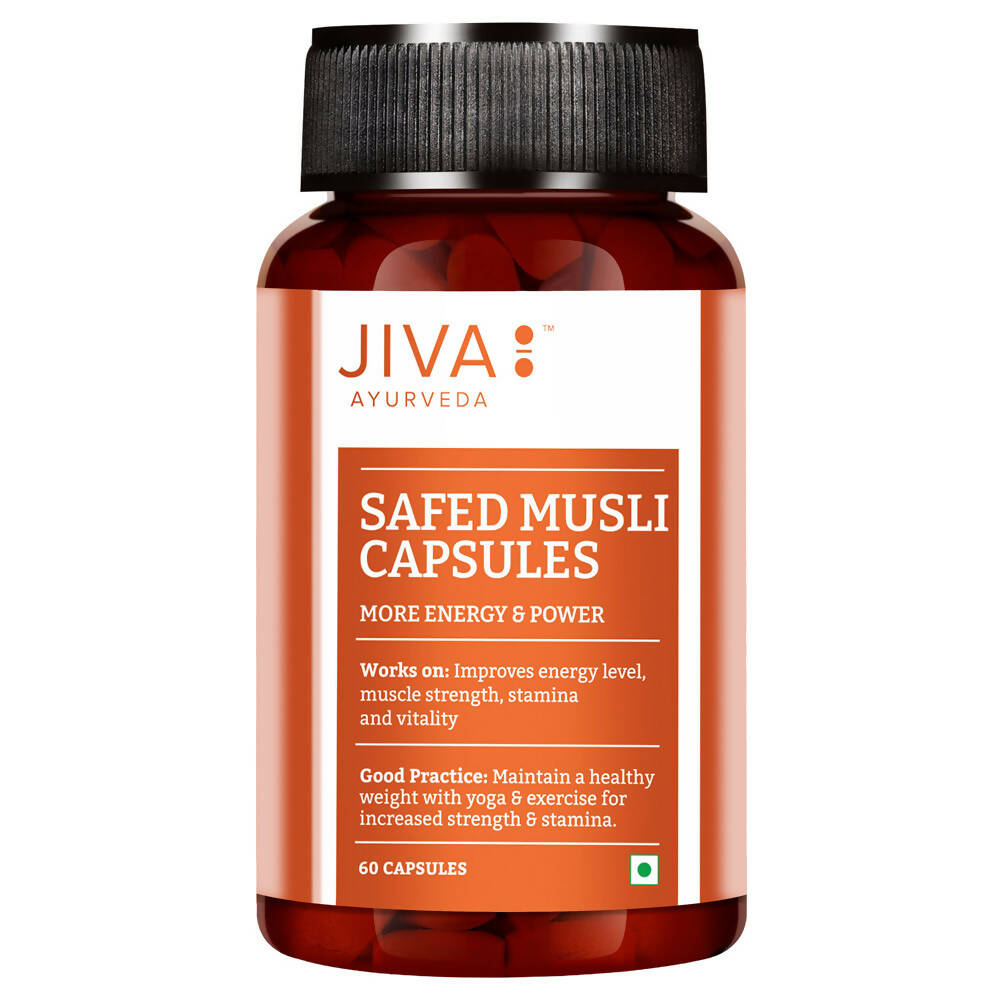 Jiva Ayurveda Safed Musli Capsules - Distacart