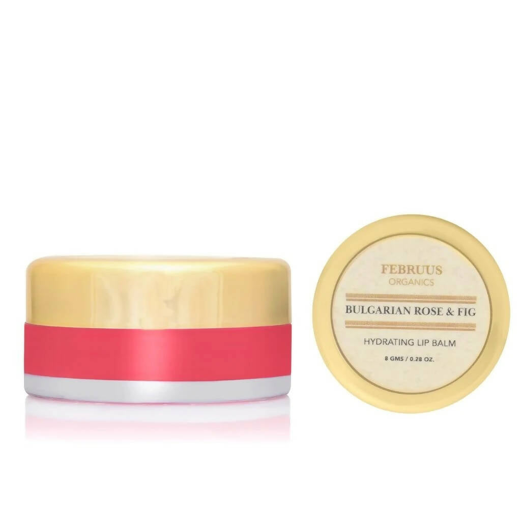 Februus Organics Bulgarian Rose & Fig Hydrating Lip Balm - Distacart