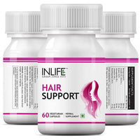 Thumbnail for Inlife Hair Support Herbal Capsules - Distacart