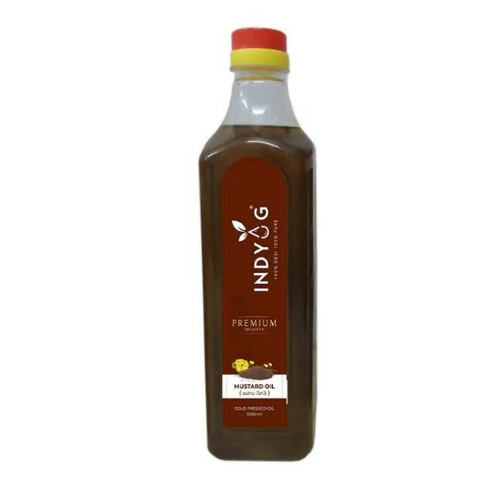 Indyug Cold Pressed Mustard Oil - Distacart