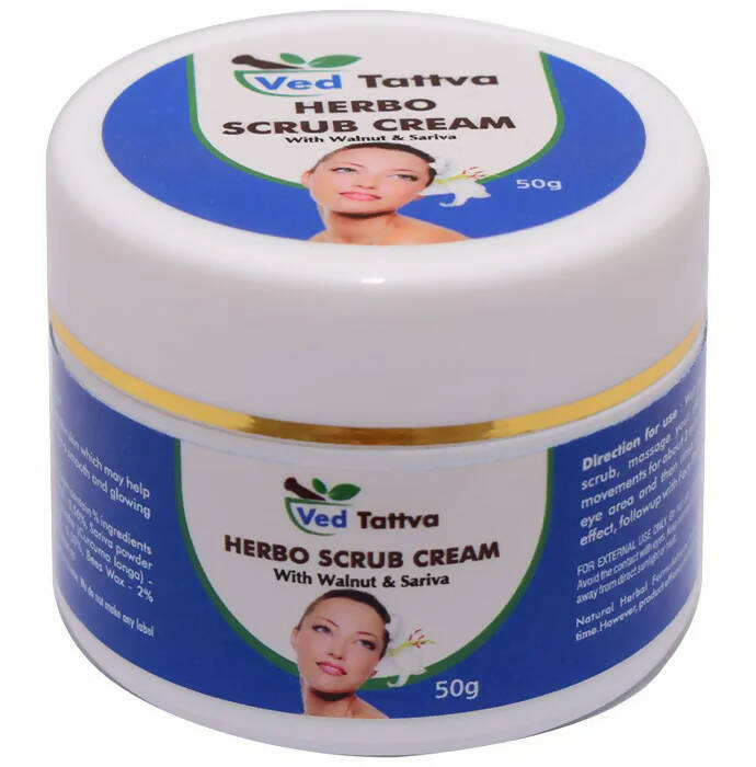 Ved Tattva Herbo Scrub Cream - Distacart
