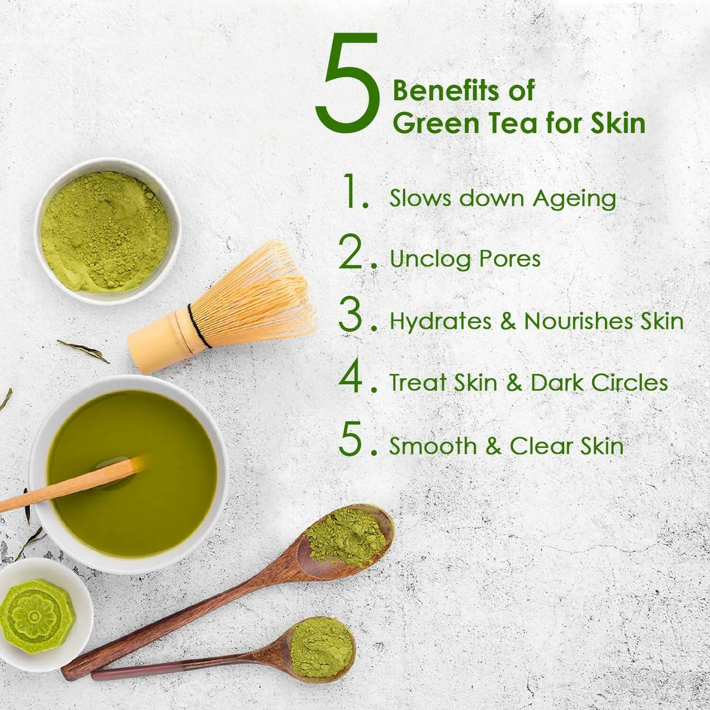 NutriGlow Green Tea Facial Kit - Distacart