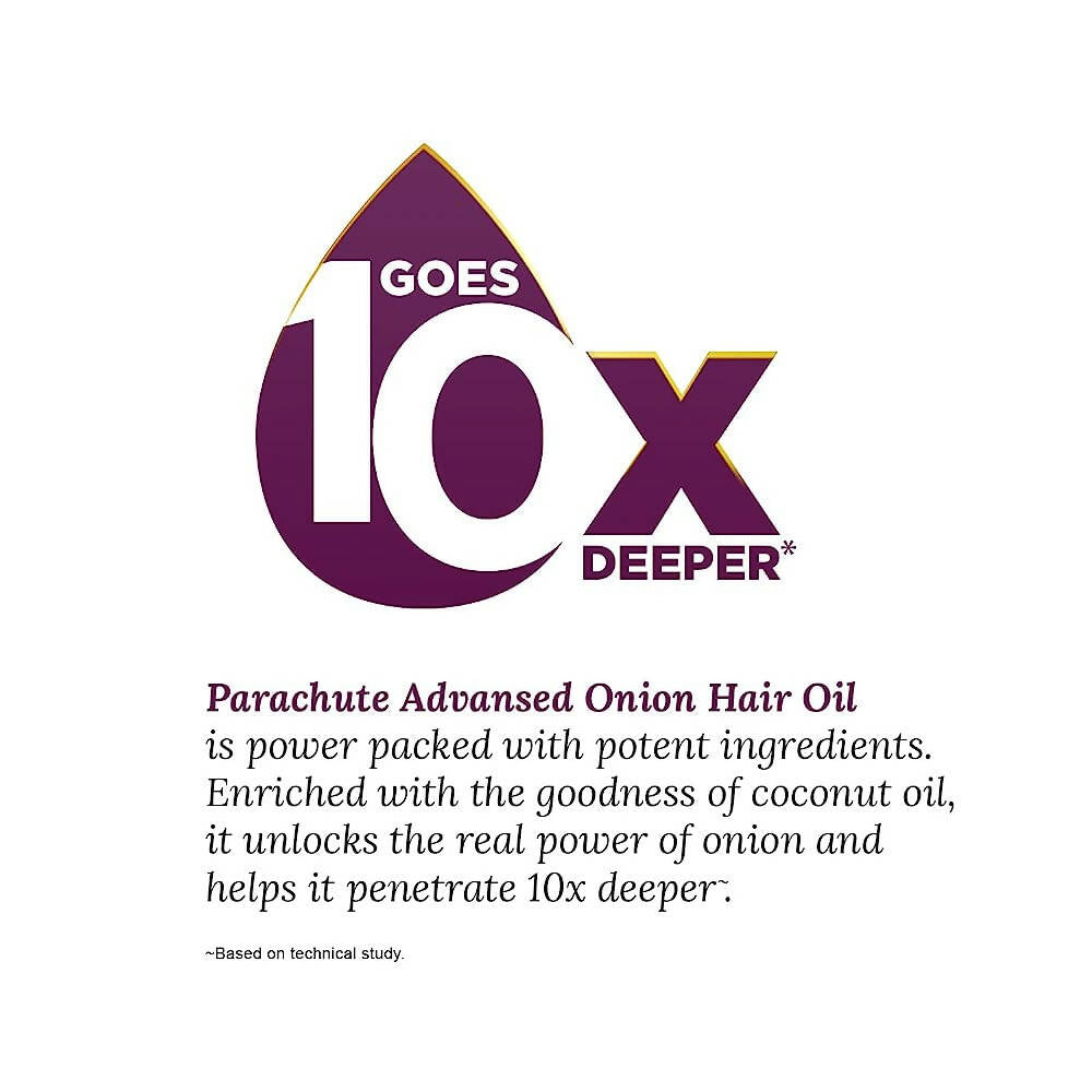 Parachute Advansed Onion Hair Oil - Distacart