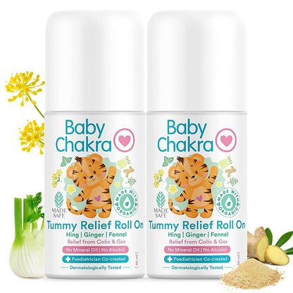 BabyChakra Tummy Relief Roll On - Distacart