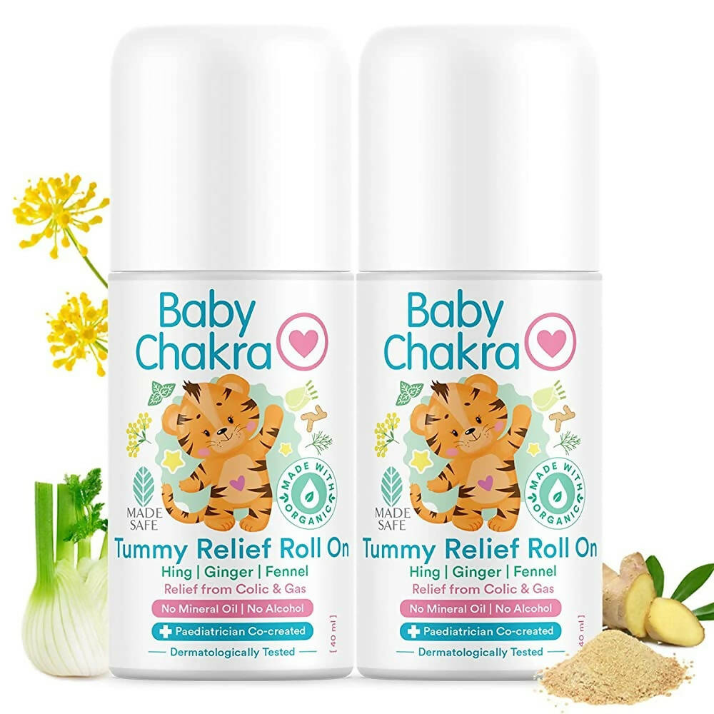 BabyChakra Tummy Relief Roll On - Distacart