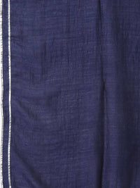 Thumbnail for Myshka Blue Color Silk Blend Printed Kurta With Dupatta Set