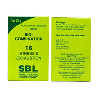 Thumbnail for SBL Homeopathy Bio-Combination 16 Tablet