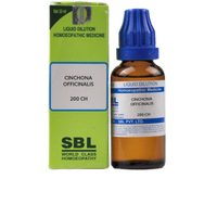 Thumbnail for SBL Homeopathy Cinchona Officinalis Dilution
