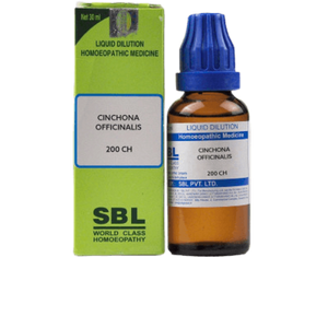 SBL Homeopathy Cinchona Officinalis Dilution