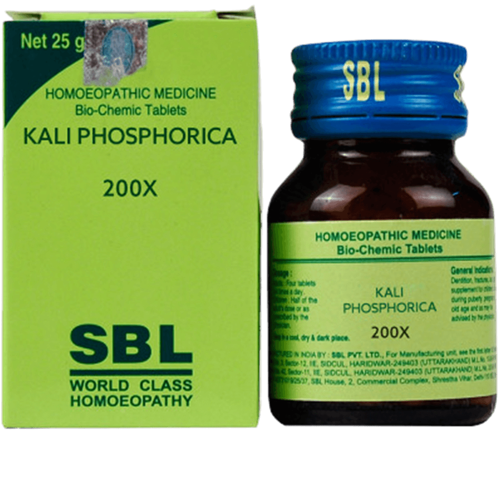 SBL Homeopathy Kali Phosphoricum Tablet 200X