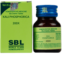 Thumbnail for SBL Homeopathy Kali Phosphoricum Tablet 200X