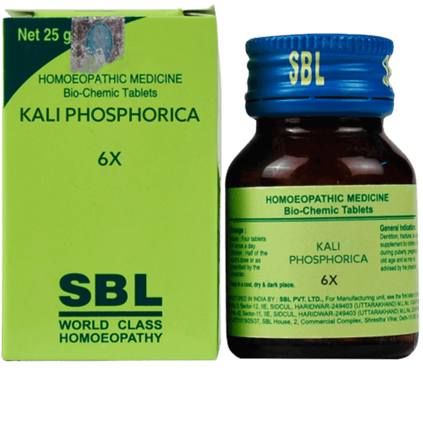 SBL Homeopathy Kali Phosphoricum Tablet 6X