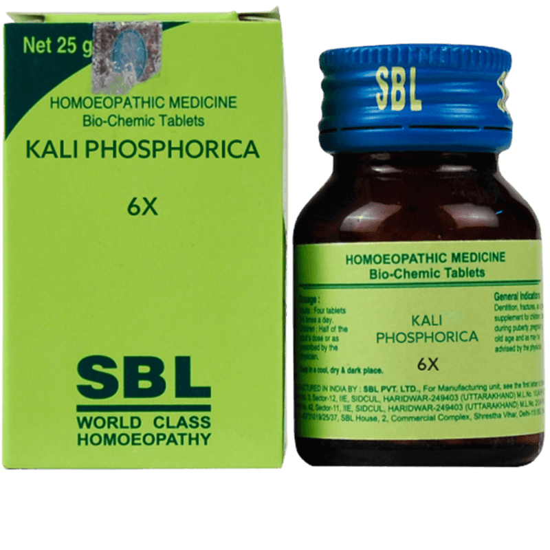 SBL Homeopathy Kali Phosphoricum Tablet 6X