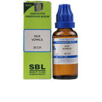 Thumbnail for SBL Homeopathy Nux Vomica Dilution - 30 CH
