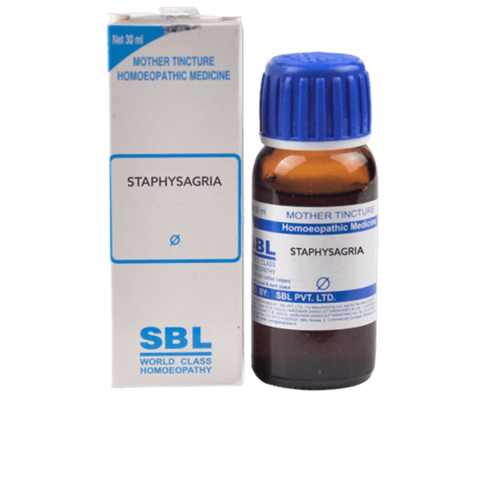 SBL Homeopathy Staphysagria Mother Tincture Q