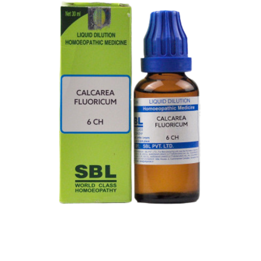 SBL Homeopathy Calcarea Fluoricum Dilution 6CH