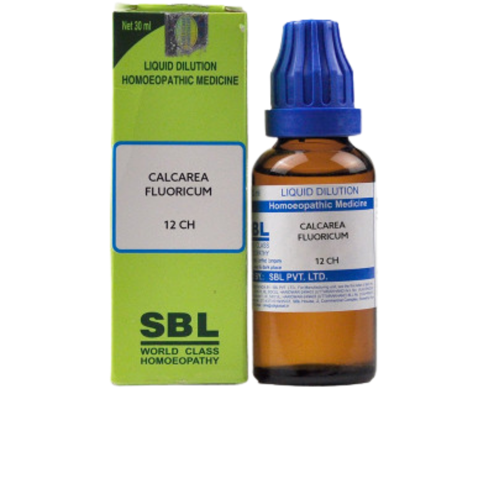 SBL Homeopathy Calcarea Fluoricum Dilution 12 CH