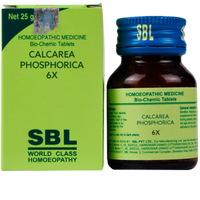 Thumbnail for SBL Homeopathy Calcarea Phosphorica Biochemic Tablet 6X (25 gm)