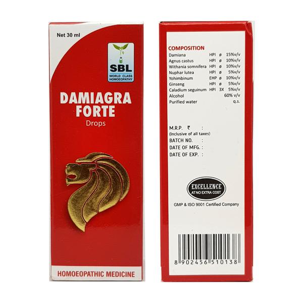 SBL Homeopathy Damiagra Forte Drops - Distacart