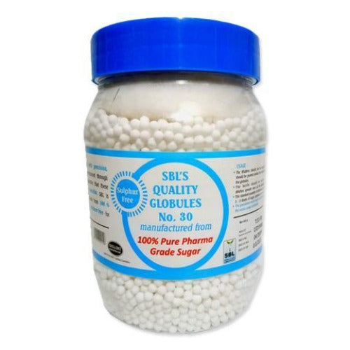 SBL Homeopathy Quality Grade Sugar Globules No : 30