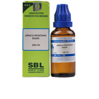 Thumbnail for SBL Homeopathy Arnica Montana Radix Dilution 200 CH  (30 ml)