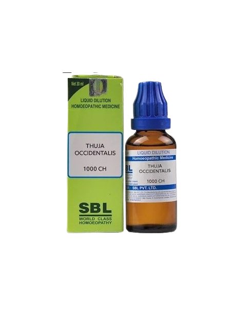 SBL Homeopathy Thuja Occidentalis Dilution  1000 CH