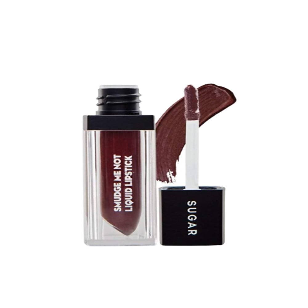 Sugar Smudge Me Not Liquid Lipstick - Radiant Currant (Metallic Burnt Red) - Distacart