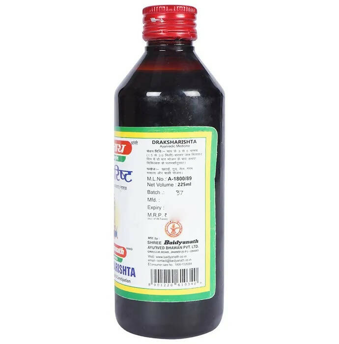 Baidyanath Jhansi Draksharishta - Distacart