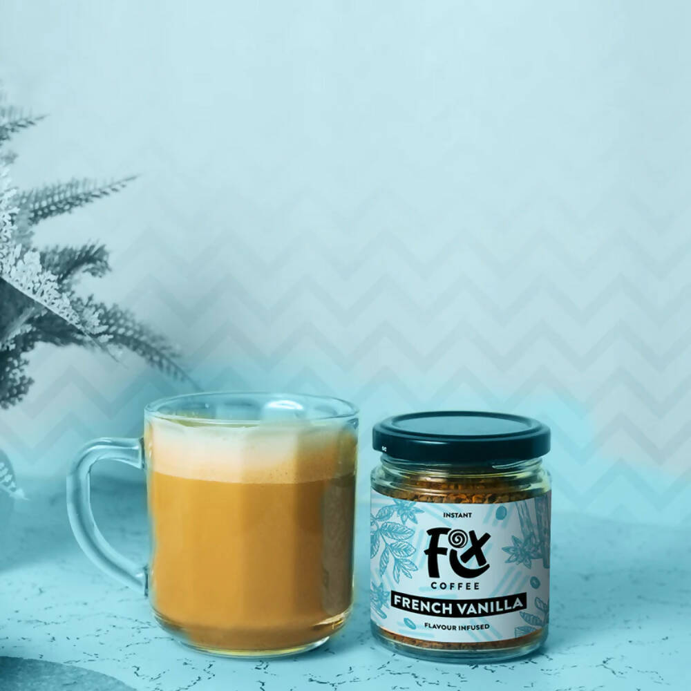 FIX Coffee French Vanilla Instant Coffee Powder - Distacart