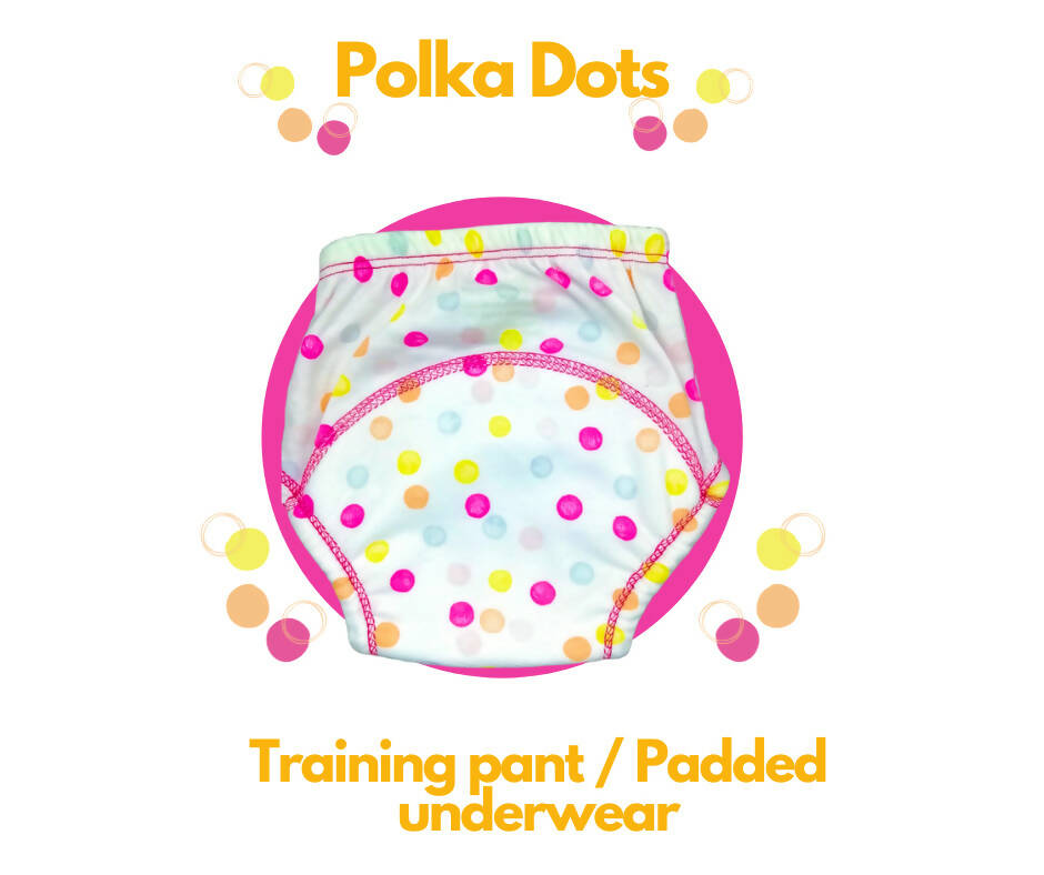 Kindermum Polka-Stars Set Of 2 Training Pants For Kids - Distacart