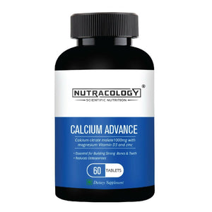 Nutracology Calcium Advance For Strong Bones & Teeth Tablets - Distacart