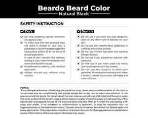 Beardo Beard Color for Men - Natural Black - Distacart