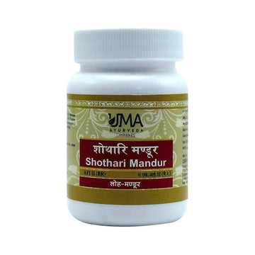Uma Ayurveda Shothari Mandur Tablets - Distacart