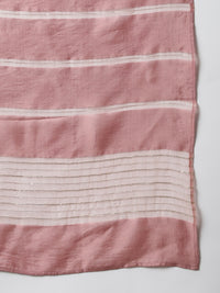 Thumbnail for Janasya Women's Light Pink Poly Silk Embroidered Kurta With Pant And Dupatta - Distacart