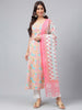 Janasya Women's Multicolor Cotton Floral Printed A-line Party Kurta Set - Distacart
