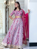 Janasya White Cotton Embellished Festive Lehenga Choli - Distacart